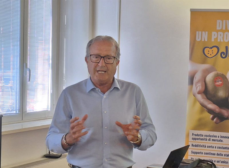 Nella foto: il Presidente di Jingold Spa Patrizio Neri